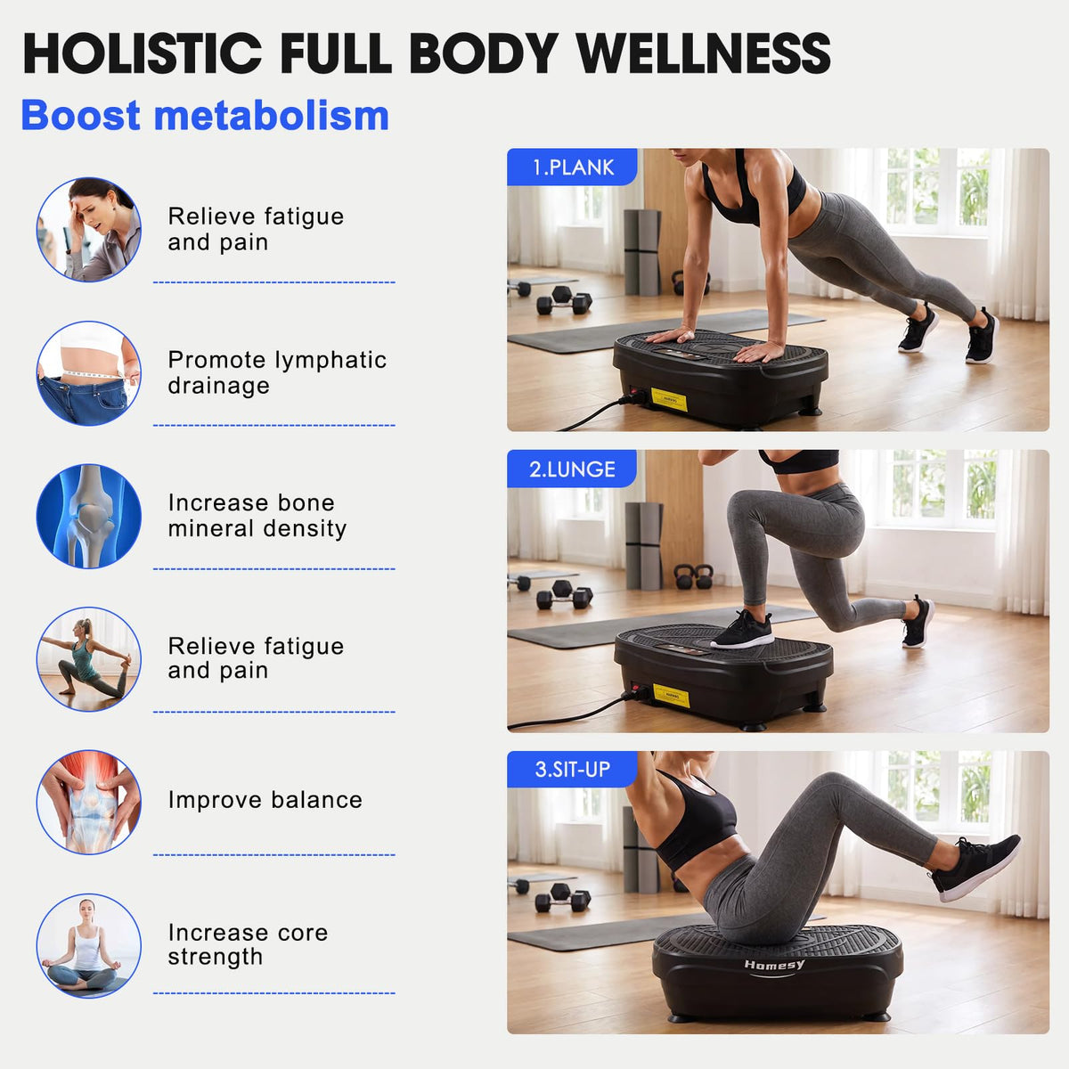 Vibration Plate Exercise Machine S608361