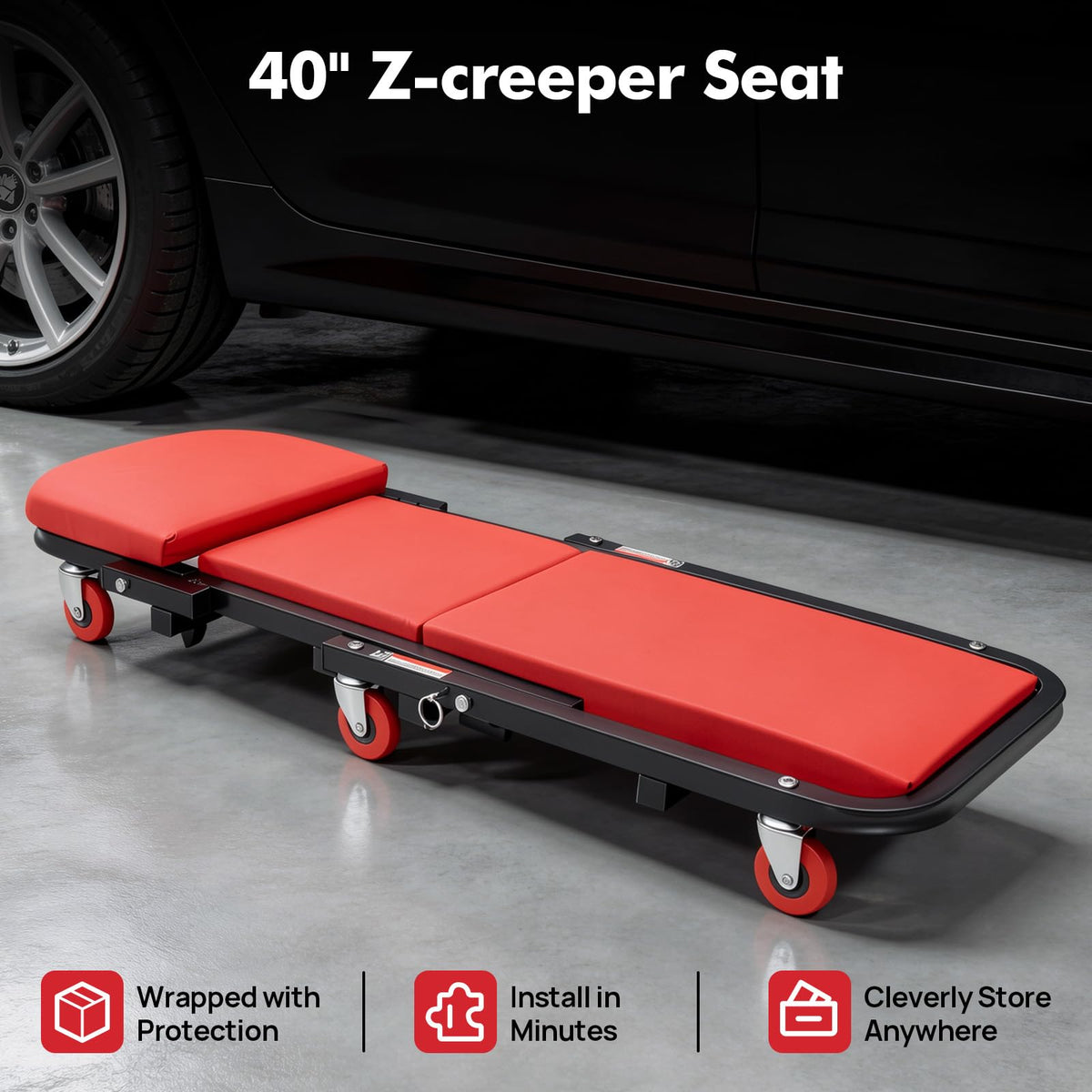 Heavy Duty 2 in 1 Z Creeper Seat S418628