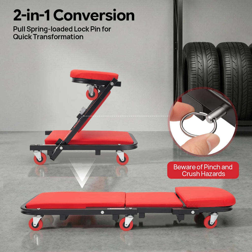 Heavy Duty 2 in 1 Z Creeper Seat S418628