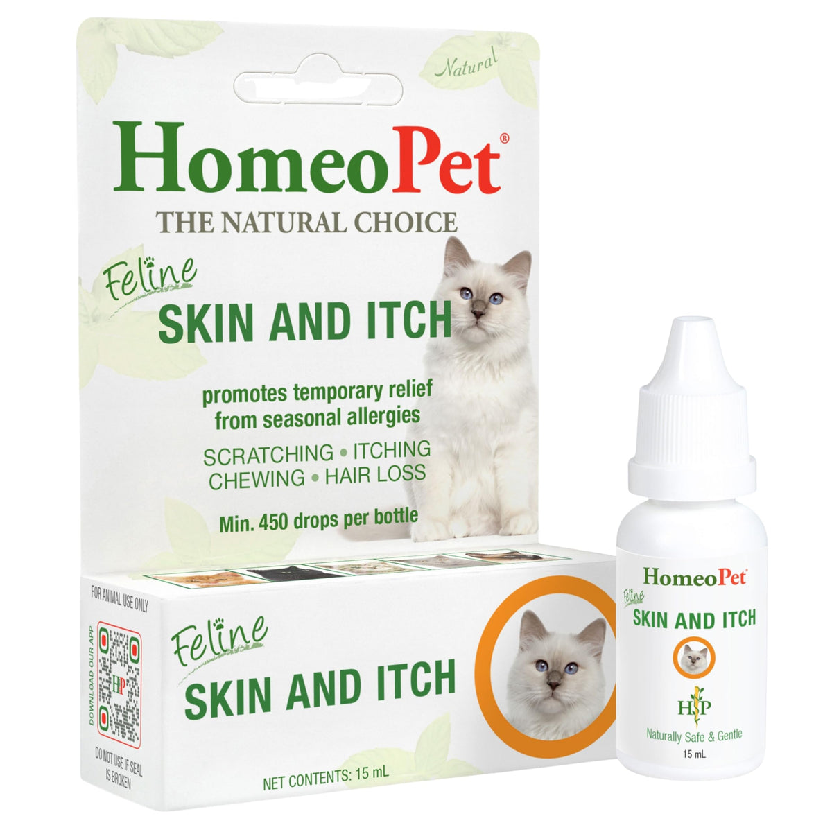 Feline Skin and Itch Supplement 15 Milliliters P832