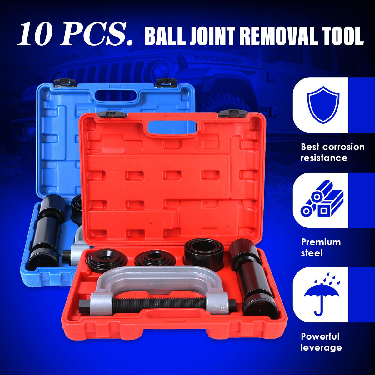10PC Ball Joint Removal Tool Kit T905973