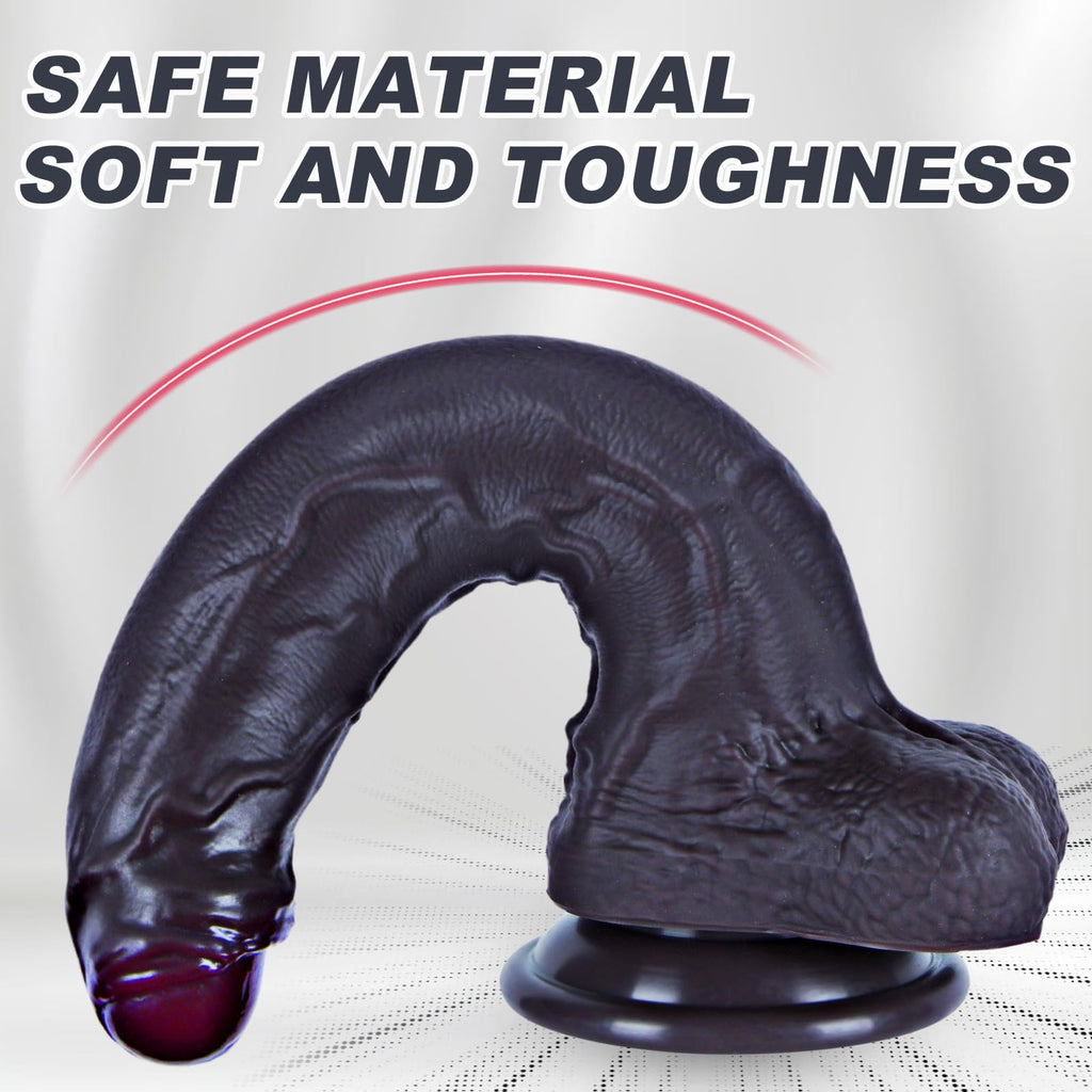 13.4" Dual Density Silicone Dildo with Suction Cup G797393
