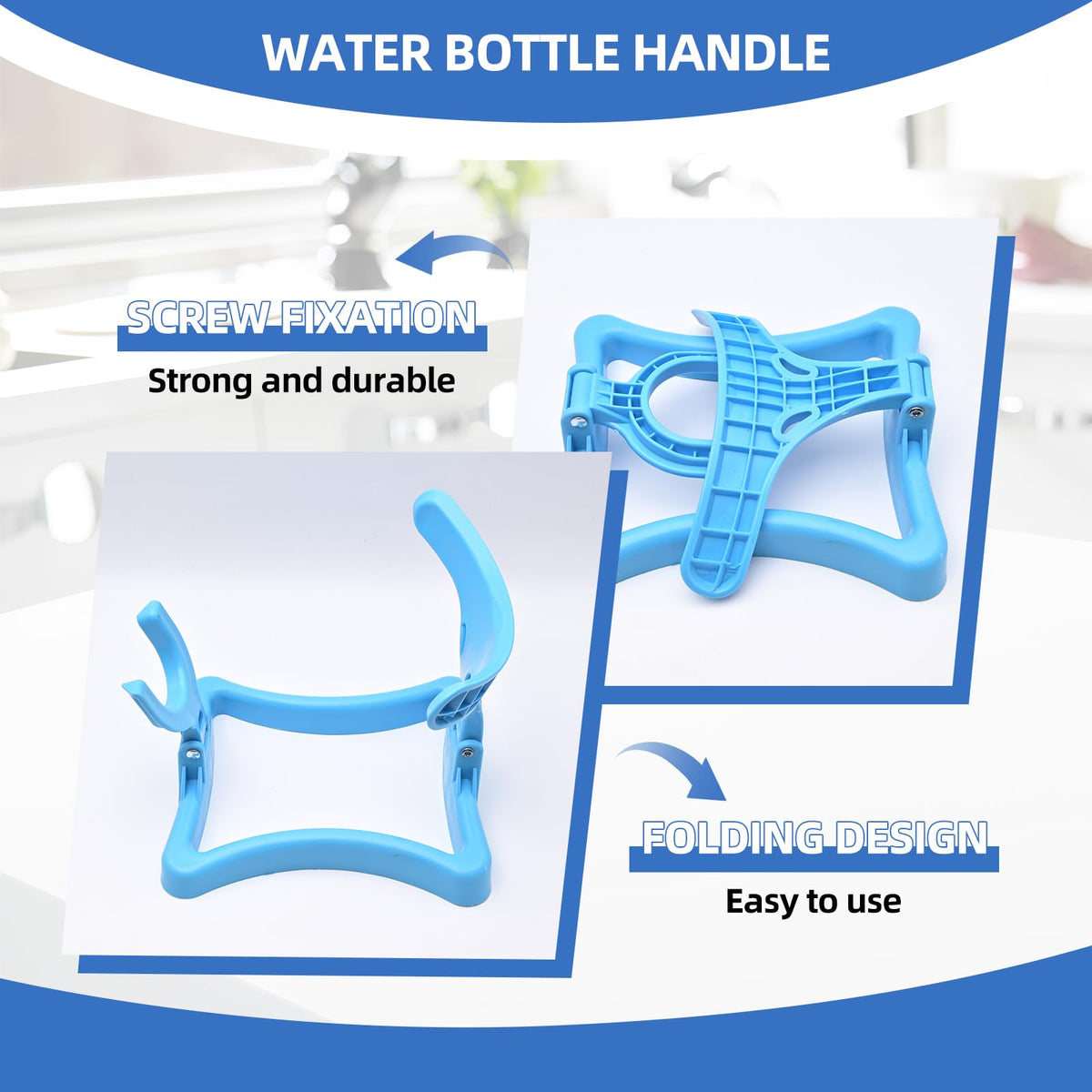 5 Gallon Collapsible Water Jug Holder and 2 Dispenser Valves Q700433