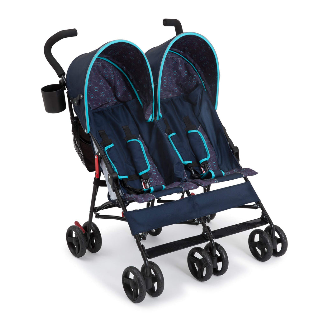 Side by Side Stroller with Recline, Storage & Compact Fold R66807