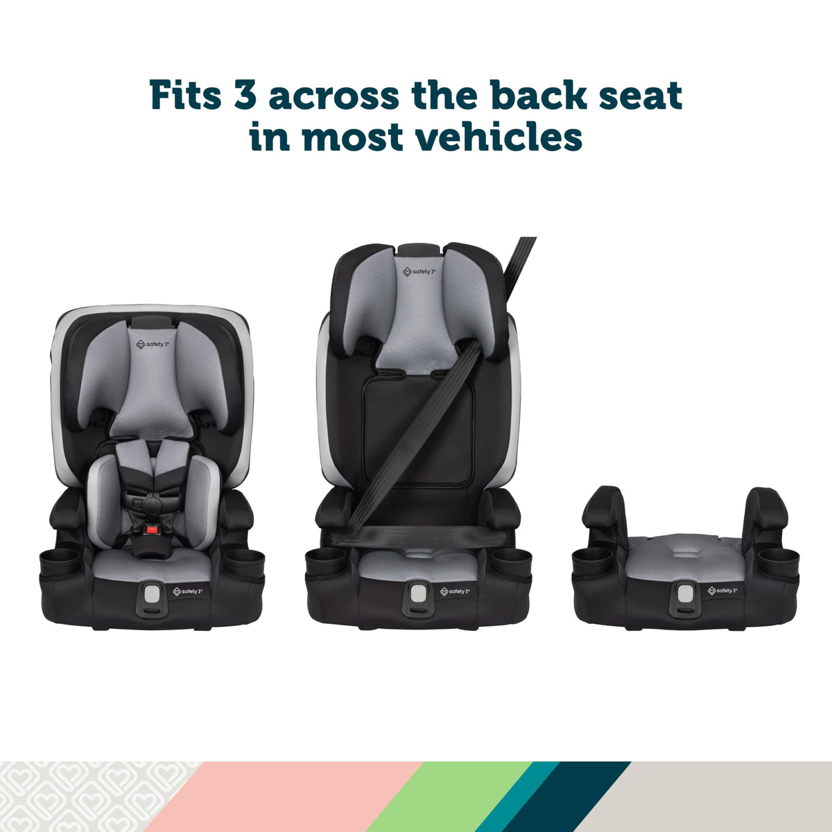3-in-1 Harness Booster Car Seat A919