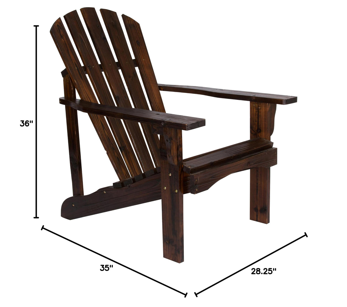 Wooden Adirondack Chair B734