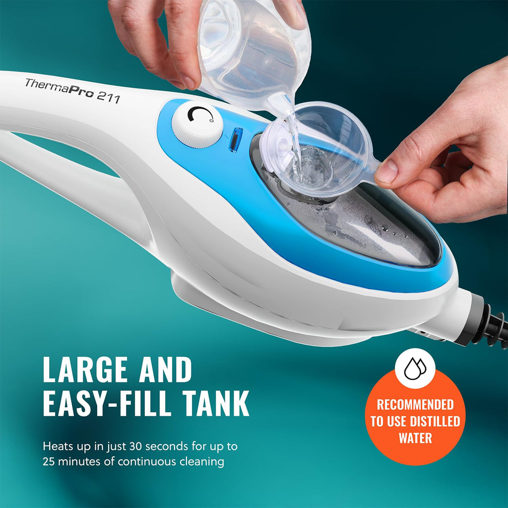 10-in-1 Steam Mop with Detachable Handheld Steam Cleaner T13914