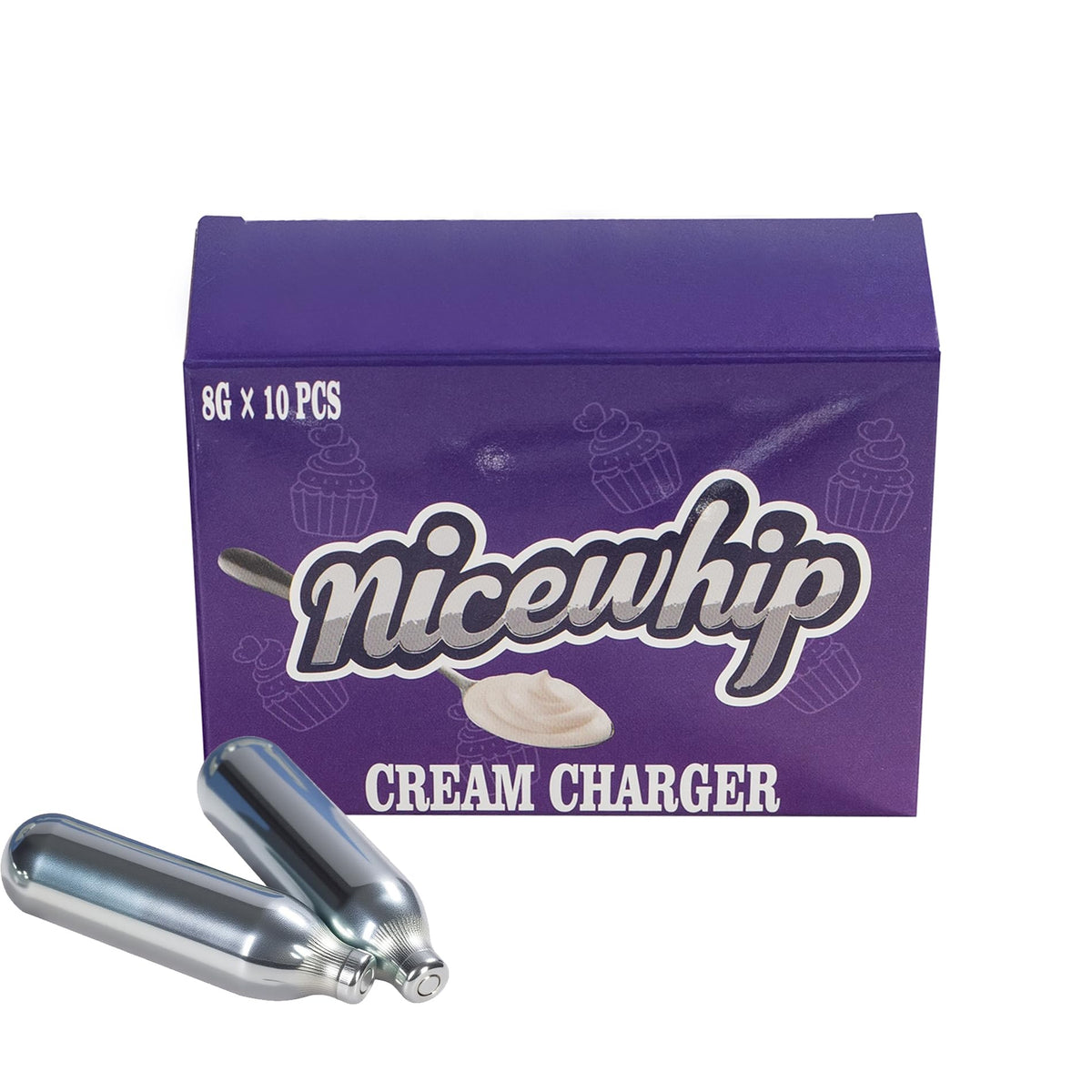 Whipped Cream Charger 10-Pack Food Grade I35358