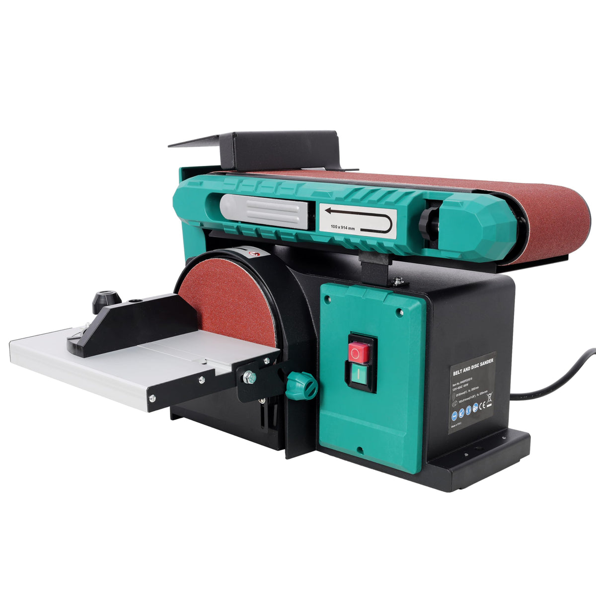 6" Disc & 4" x 36" Belt Benchtop Sander C2865