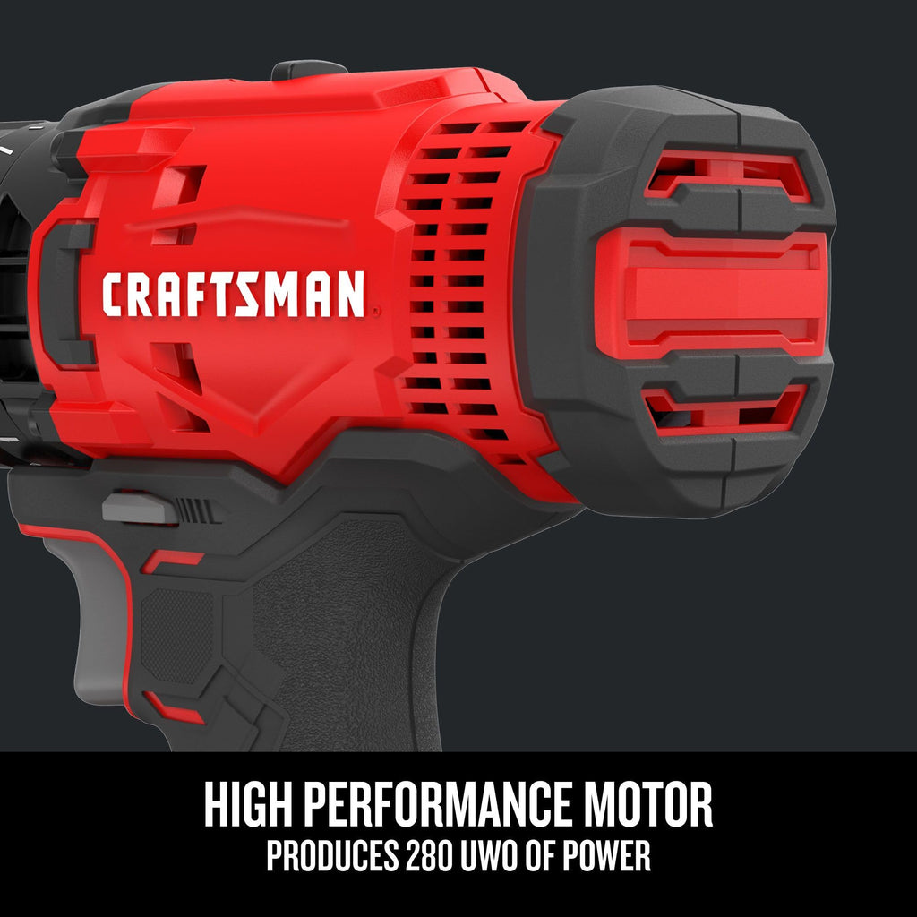 Cordless Drill/Driver Kit, 1/2 inch, Battery and Charger Included U529