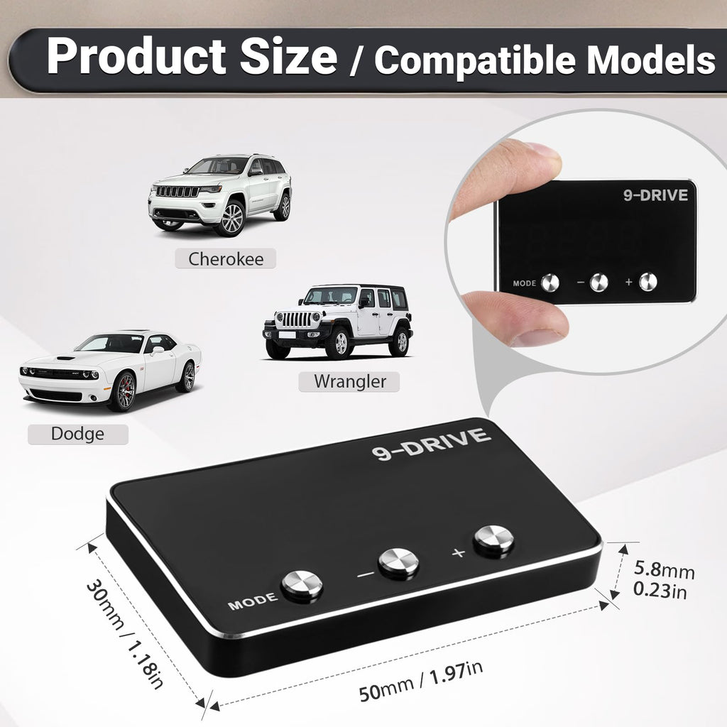9 Drive Mode Throttle Response Controller V200032