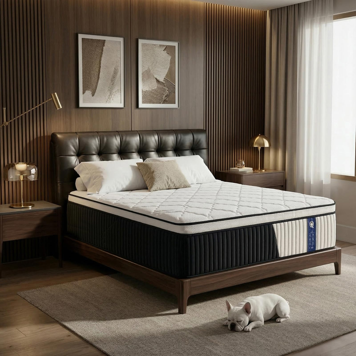 12 Inch Medium Firm Hybrid Mattress N56448