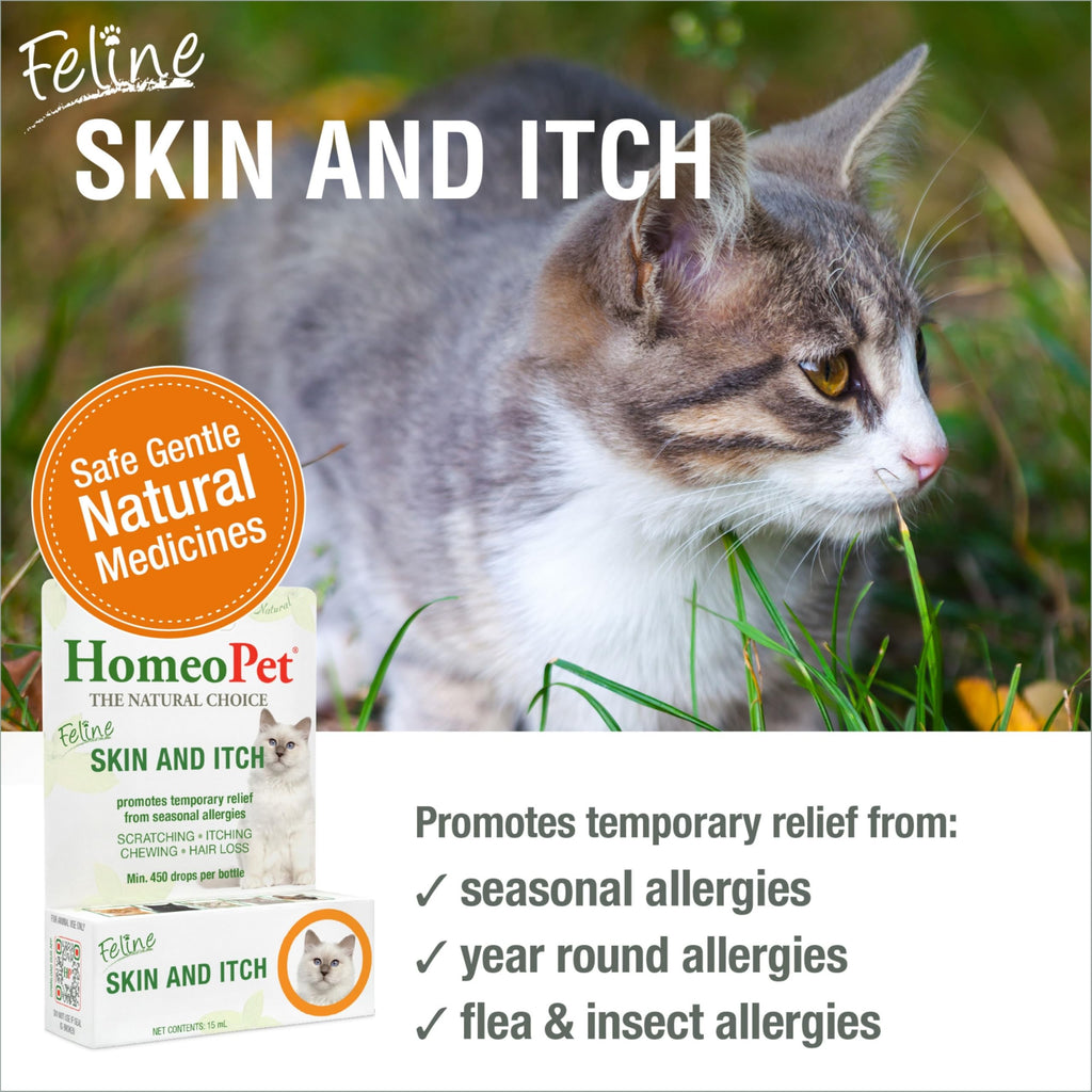 Feline Skin and Itch Supplement 15 Milliliters P832