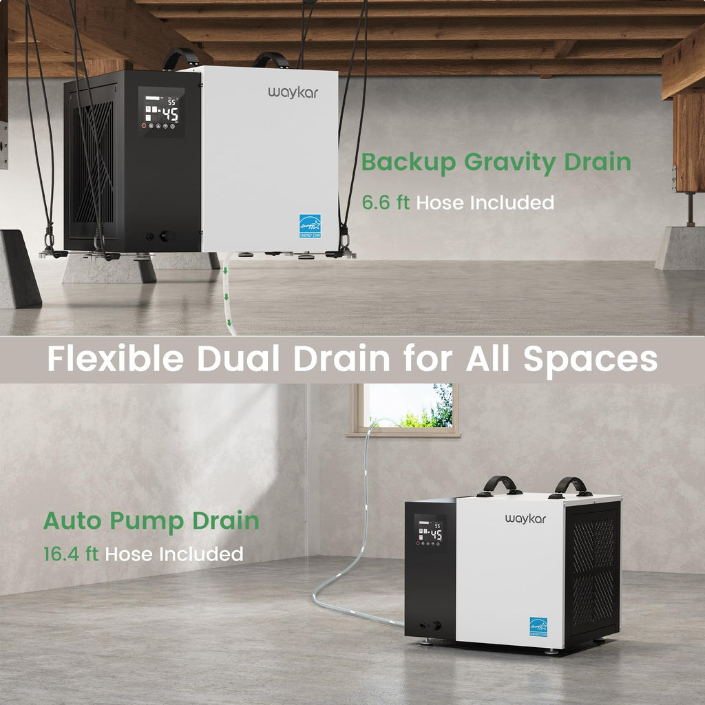70 Pint Dehumidifier with Pump & Drain Hose W15478
