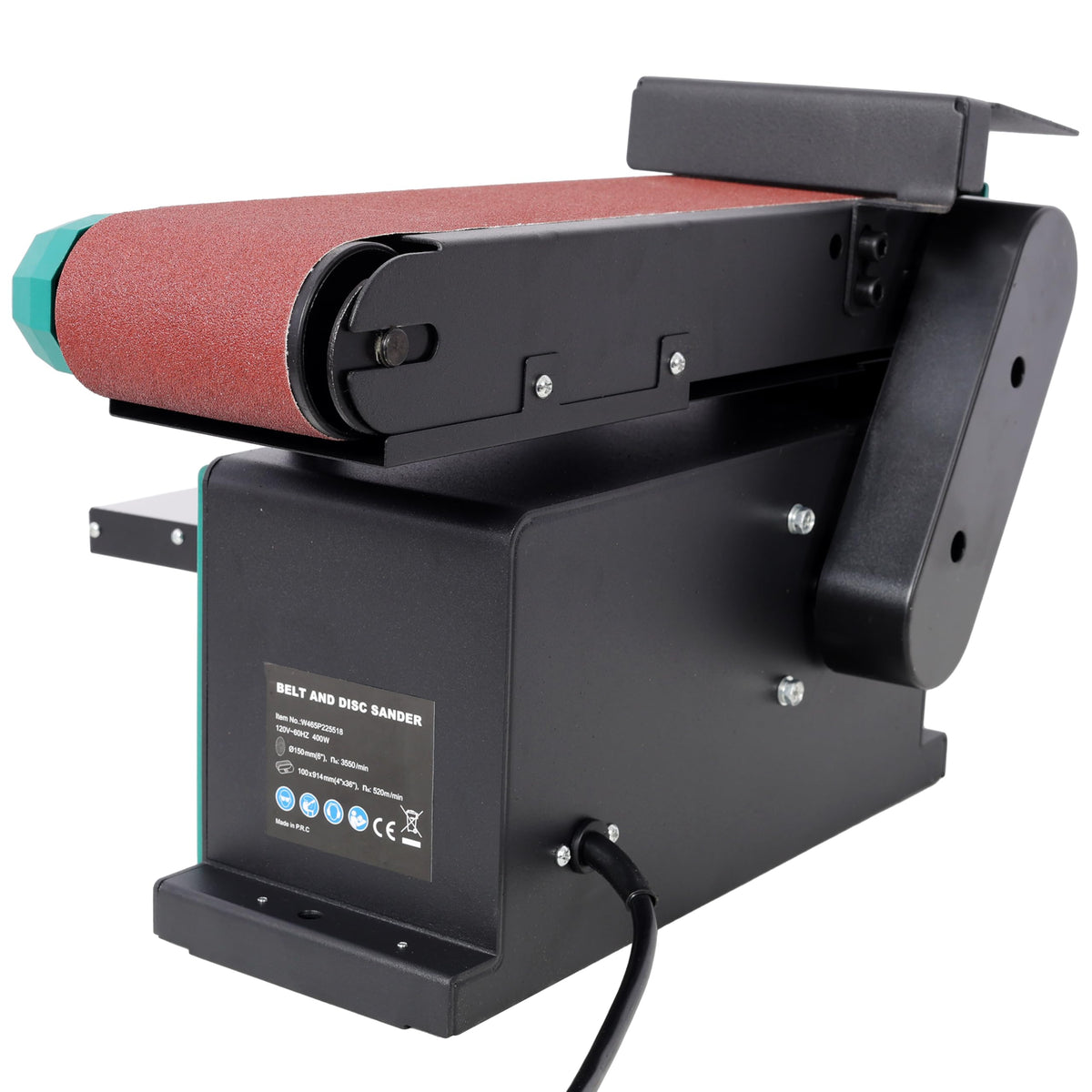 6" Disc & 4" x 36" Belt Benchtop Sander C2865
