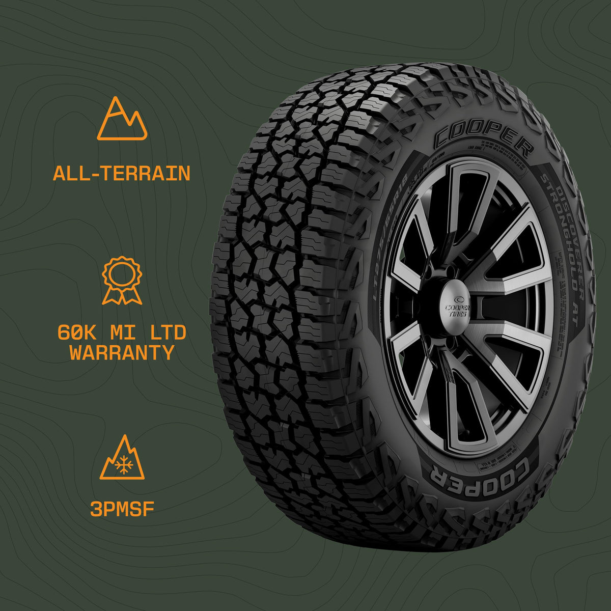 All-Terrain Tire LT275/60R20 Set of 1 D8839