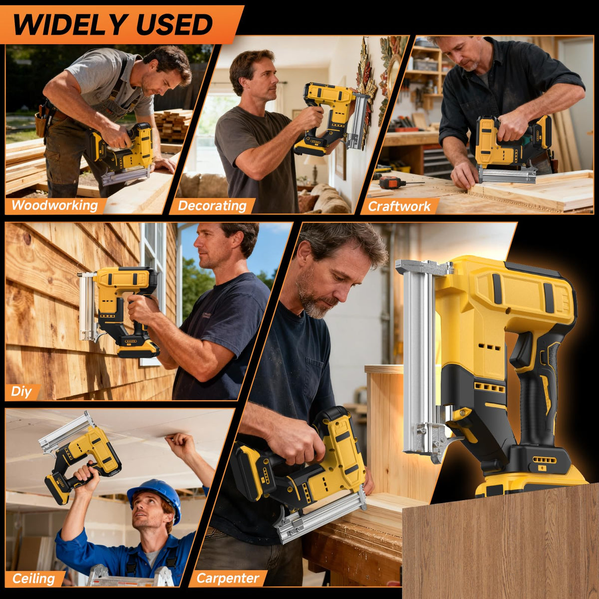 2-in-1 Cordless 18GA Nail Gun & Staple Gun O42986