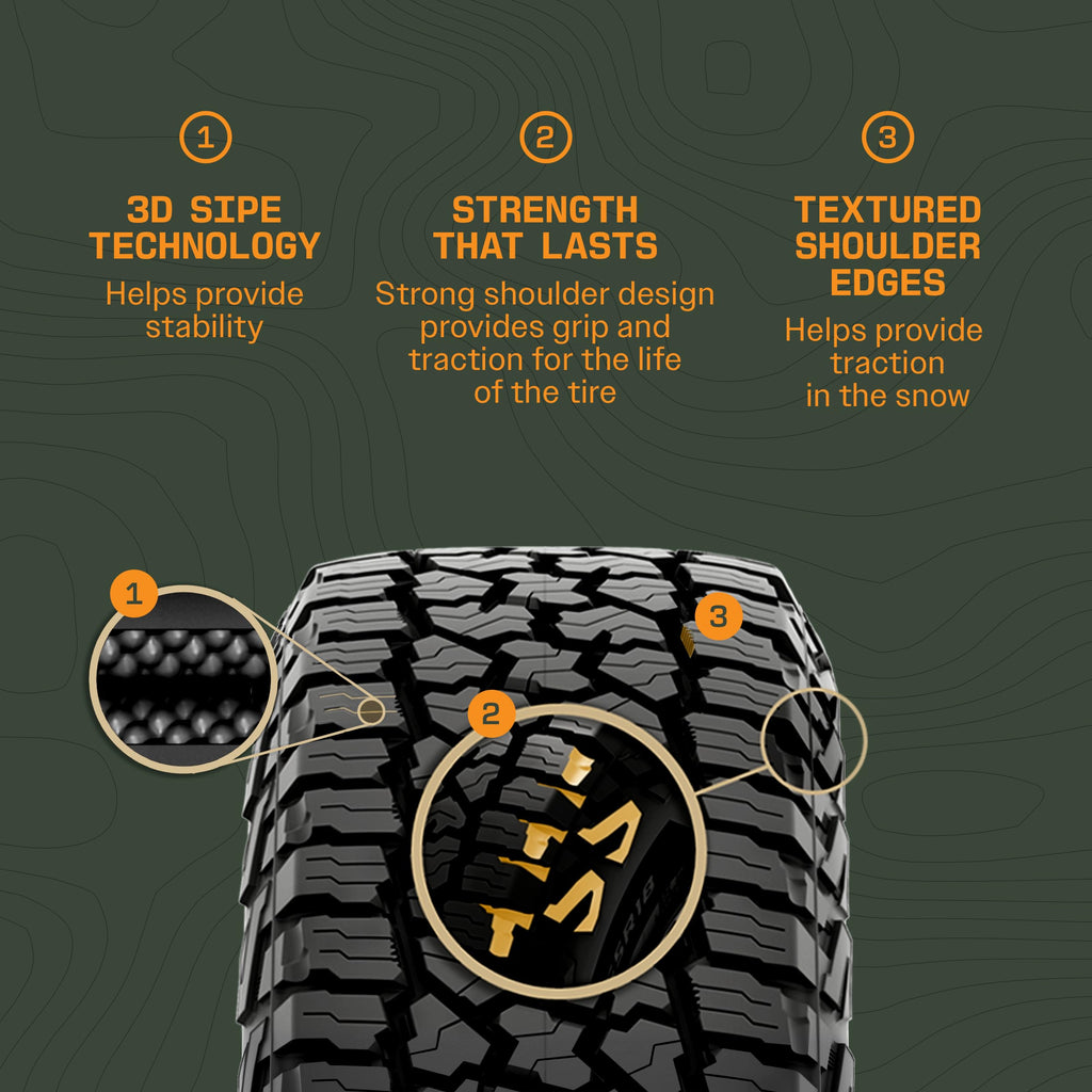 All-Terrain Tire LT275/60R20 Set of 1 D8839