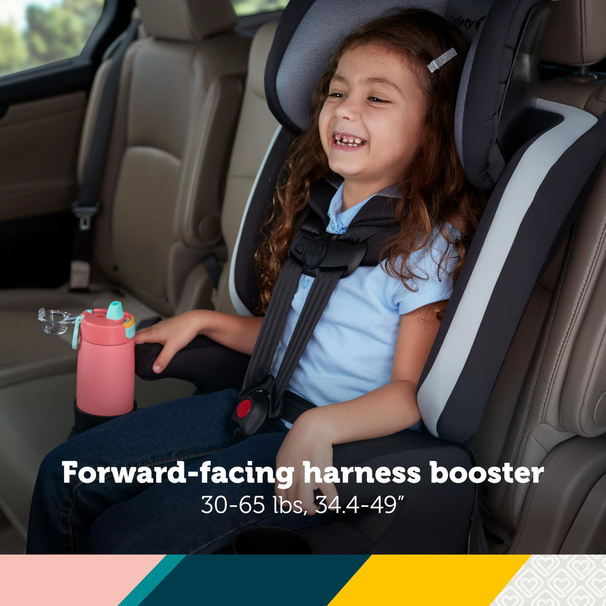 3-in-1 Harness Booster Car Seat A919