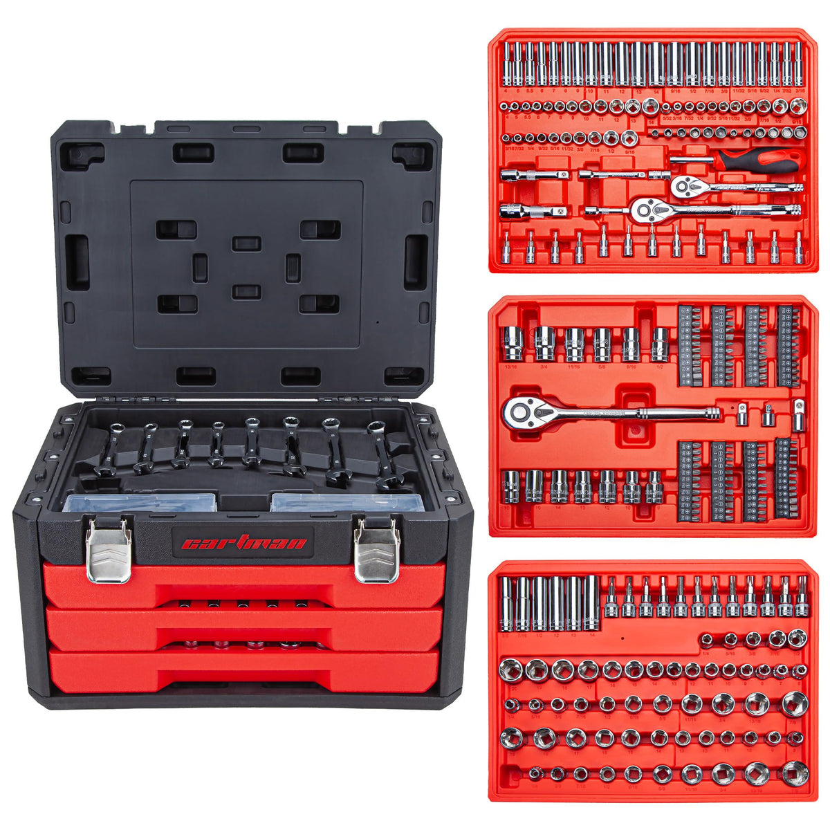 320-Piece Mechanic Tool Kit Set E322445