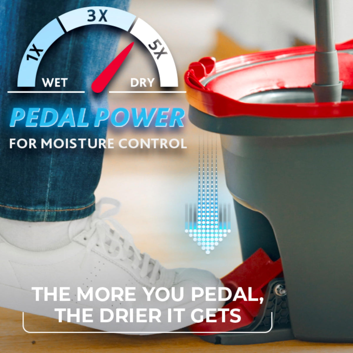 Microfiber Spin Mop Bucket Floor Cleaning System A788