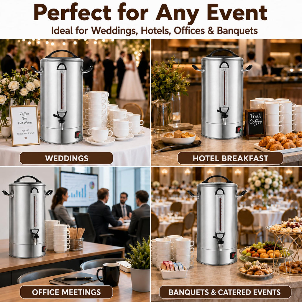 Commercial Coffee Urn 120 Cup 5 Gallon P7556