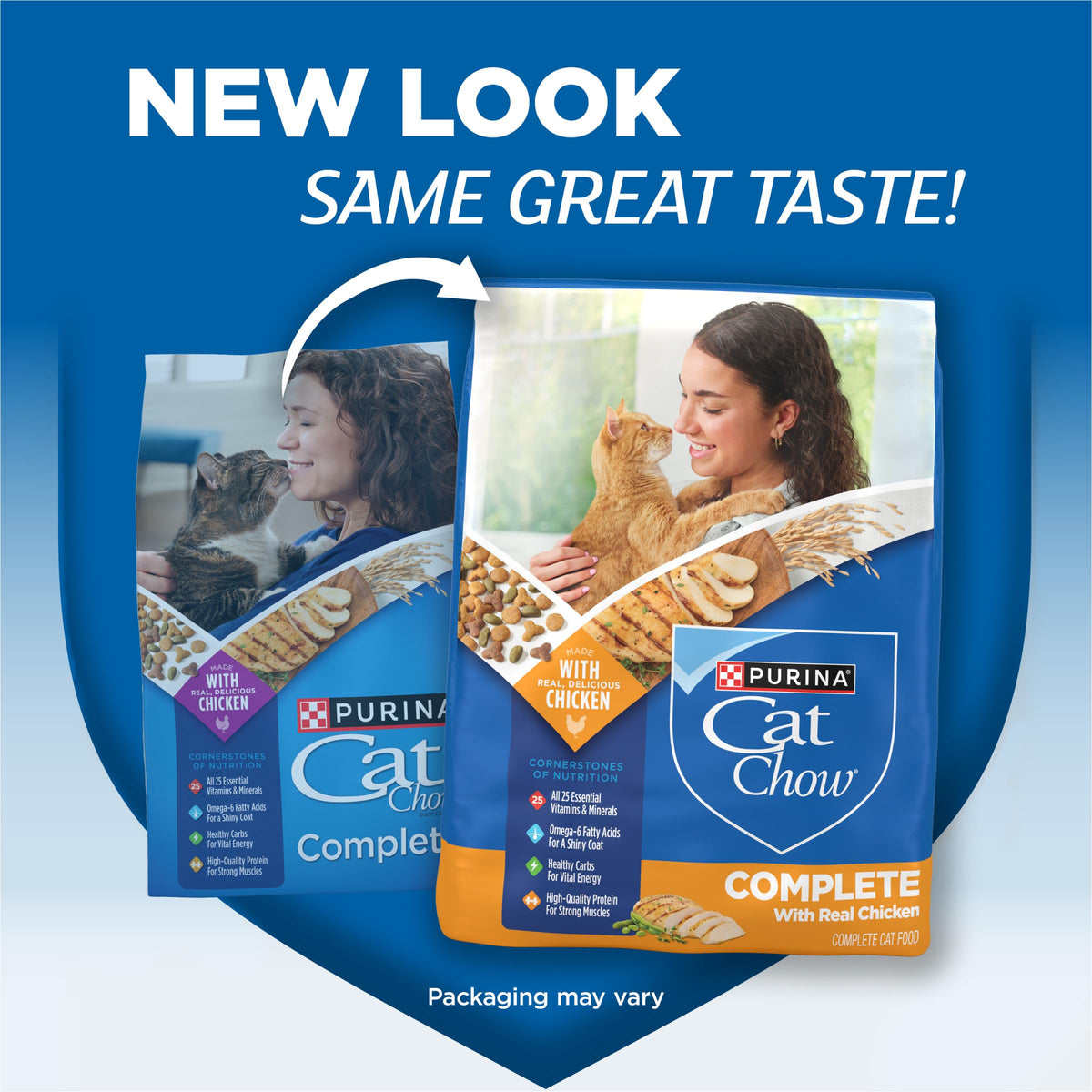 High Protein Dry Cat Food with Real Chicken 20 Pounds F39223