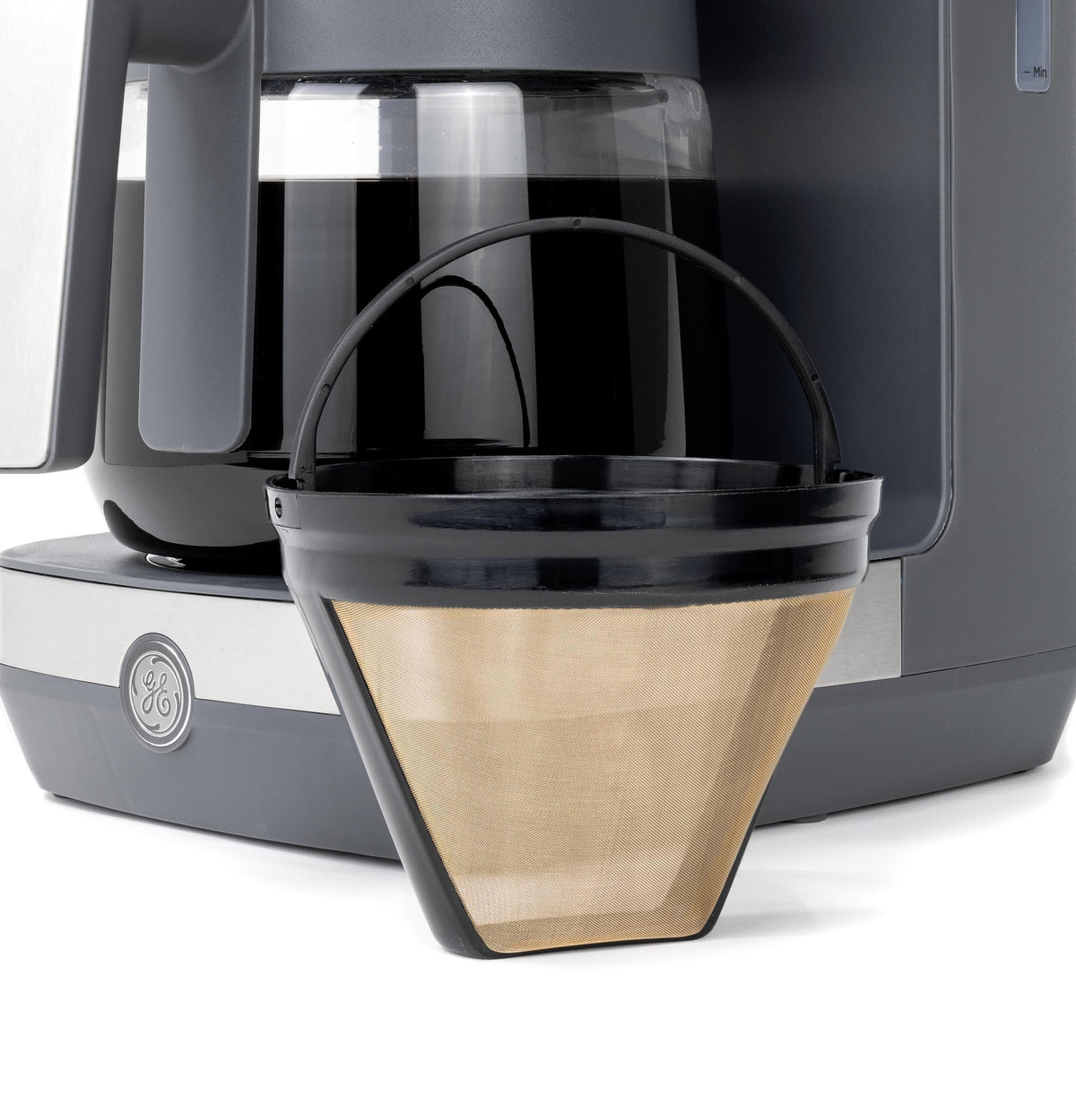12-Cup Stainless Steel Drip Coffee Maker with Timer Y820