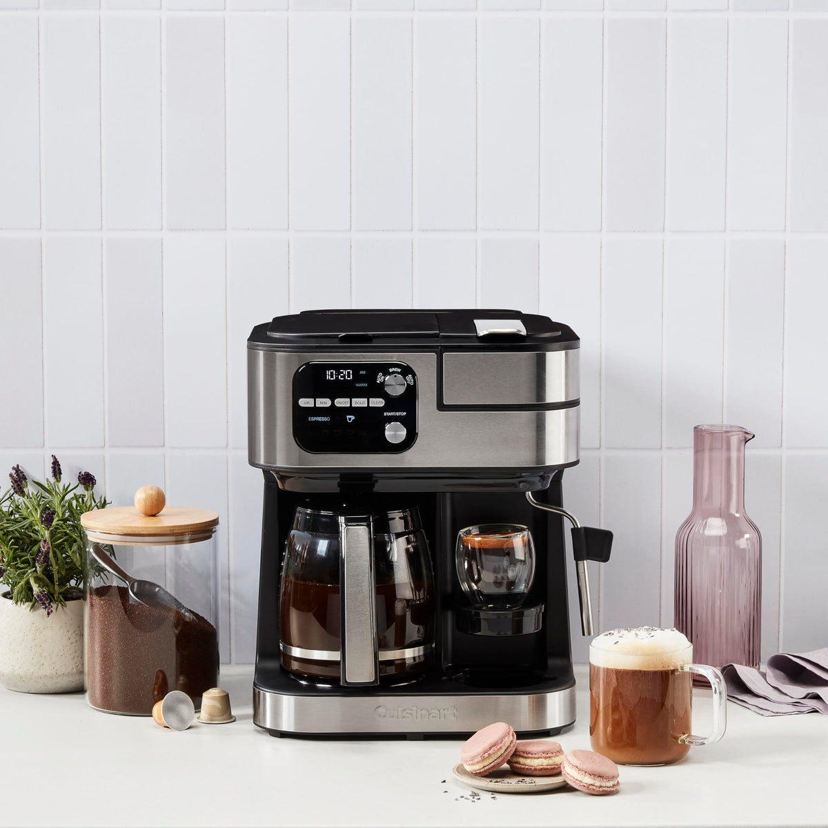 4-in-1 Coffee Maker with Three Brewing Sizes, Black N4811