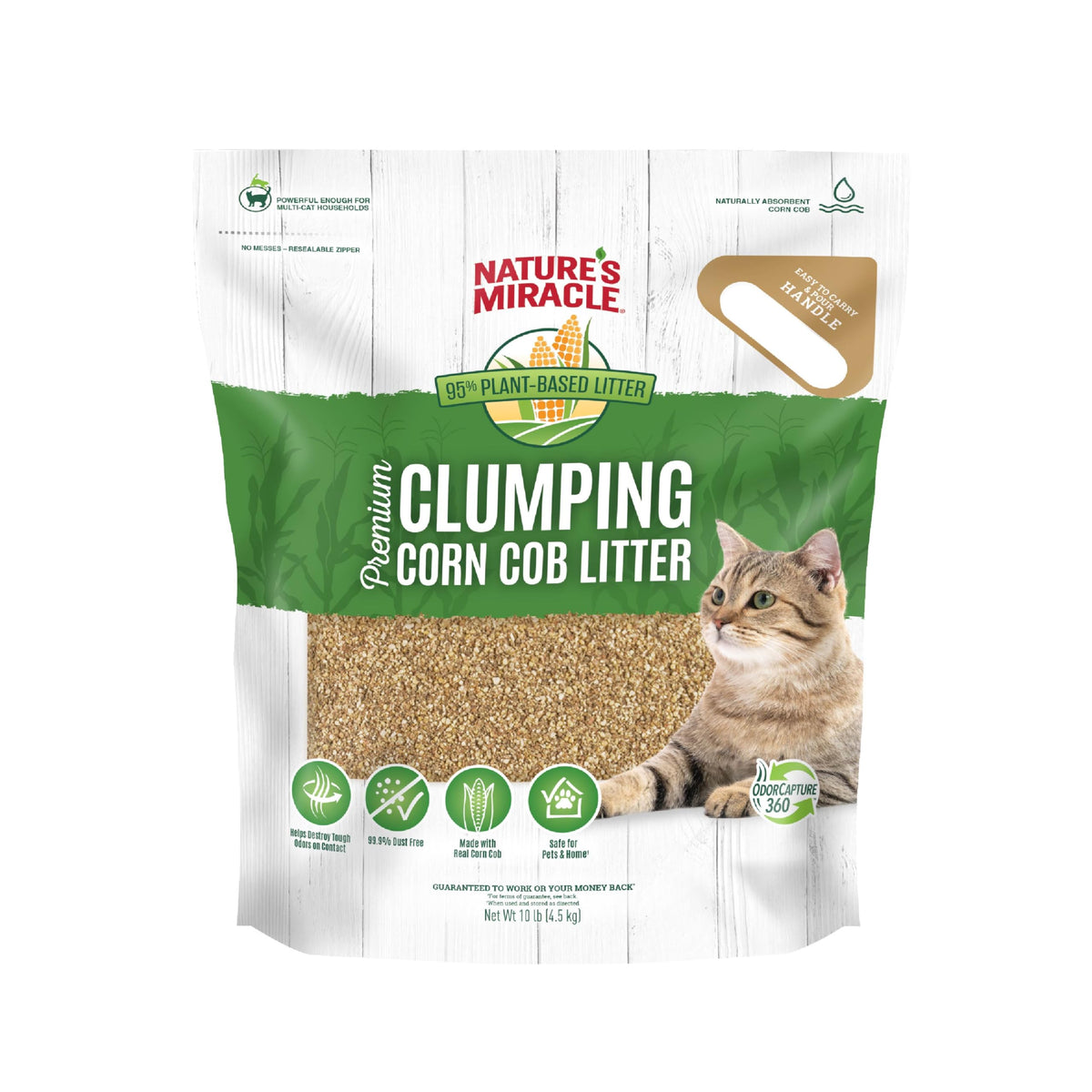 Clumping Corn Cob Cat Litter, 10 lbs M220424