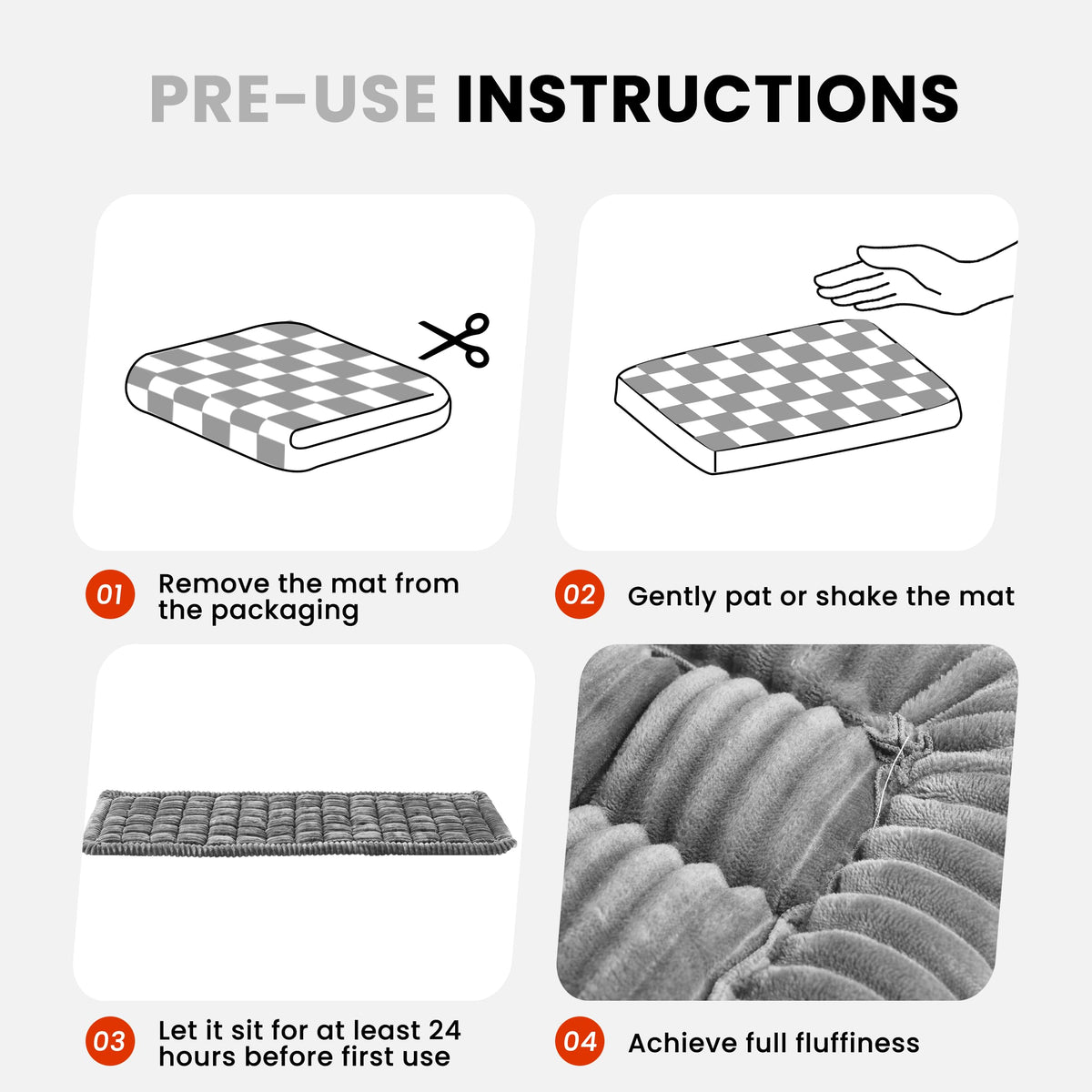 Dog Bed Mat for Car F858