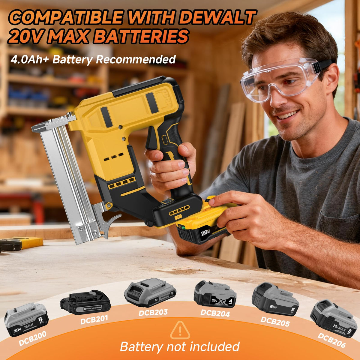 2-in-1 Cordless 18GA Nail Gun & Staple Gun O42986