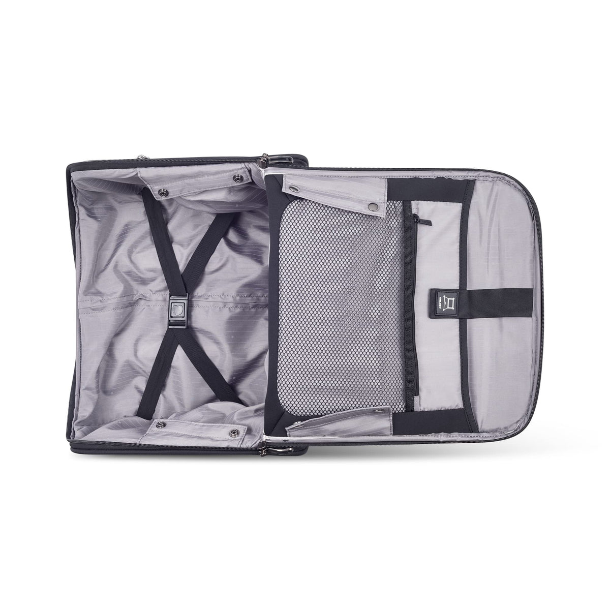 16 Inch Black Softside Carry-On Luggage X218