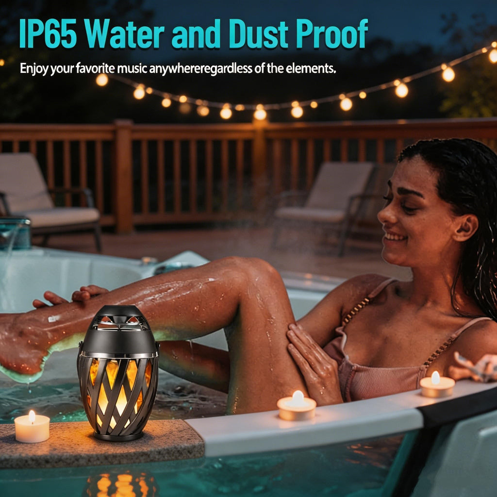 2 Pack Waterproof Wireless Bluetooth Outdoor Speakers X472888