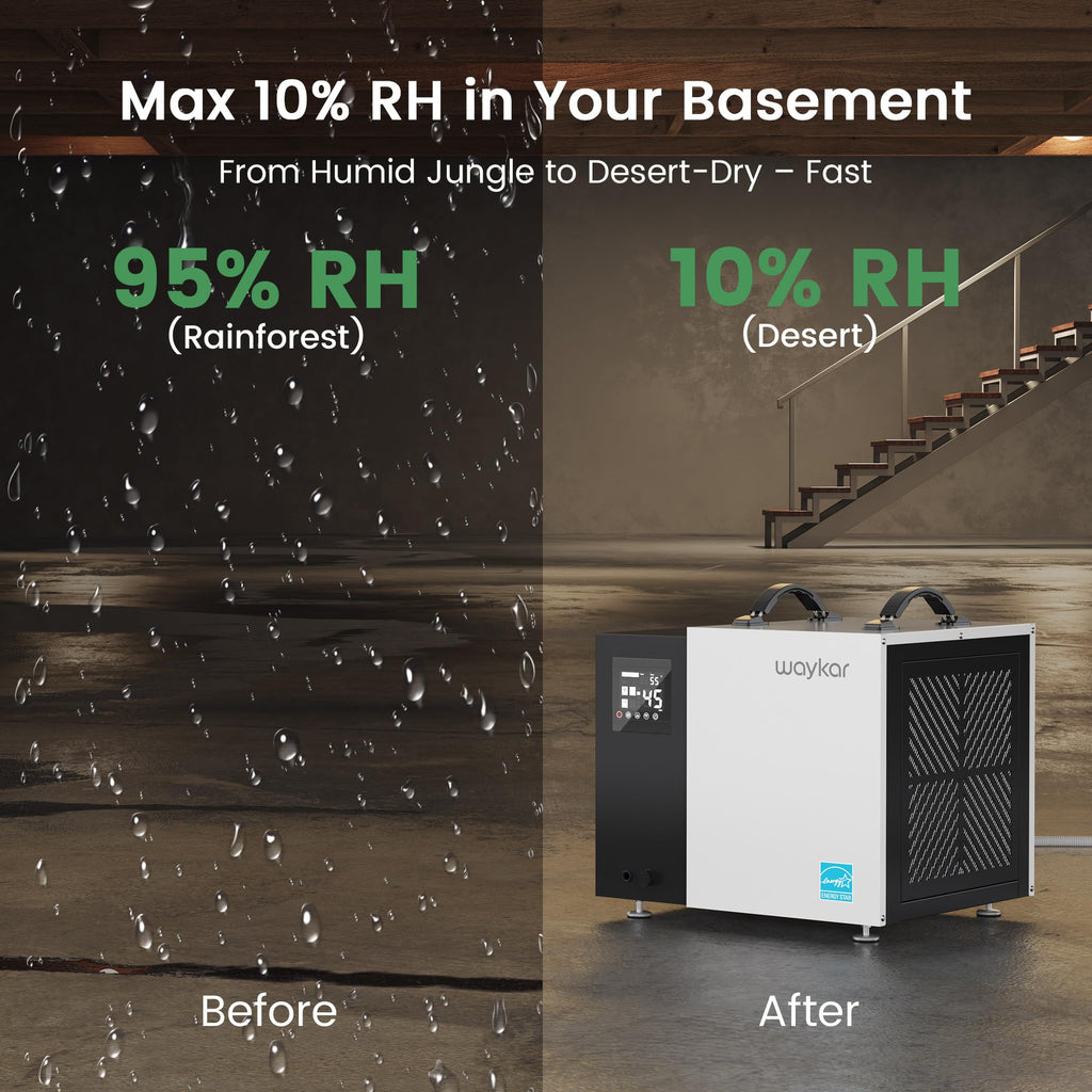 70 Pint Dehumidifier with Pump & Drain Hose W15478