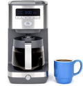 12-Cup Stainless Steel Drip Coffee Maker with Timer Y820
