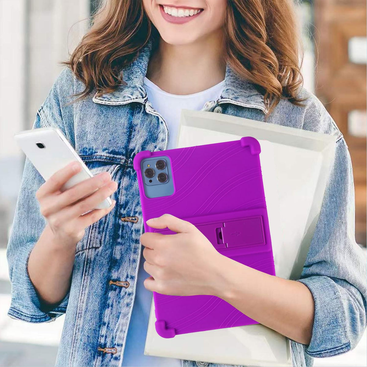 10 inch Android 14 Tablet Case with Stylus K55693