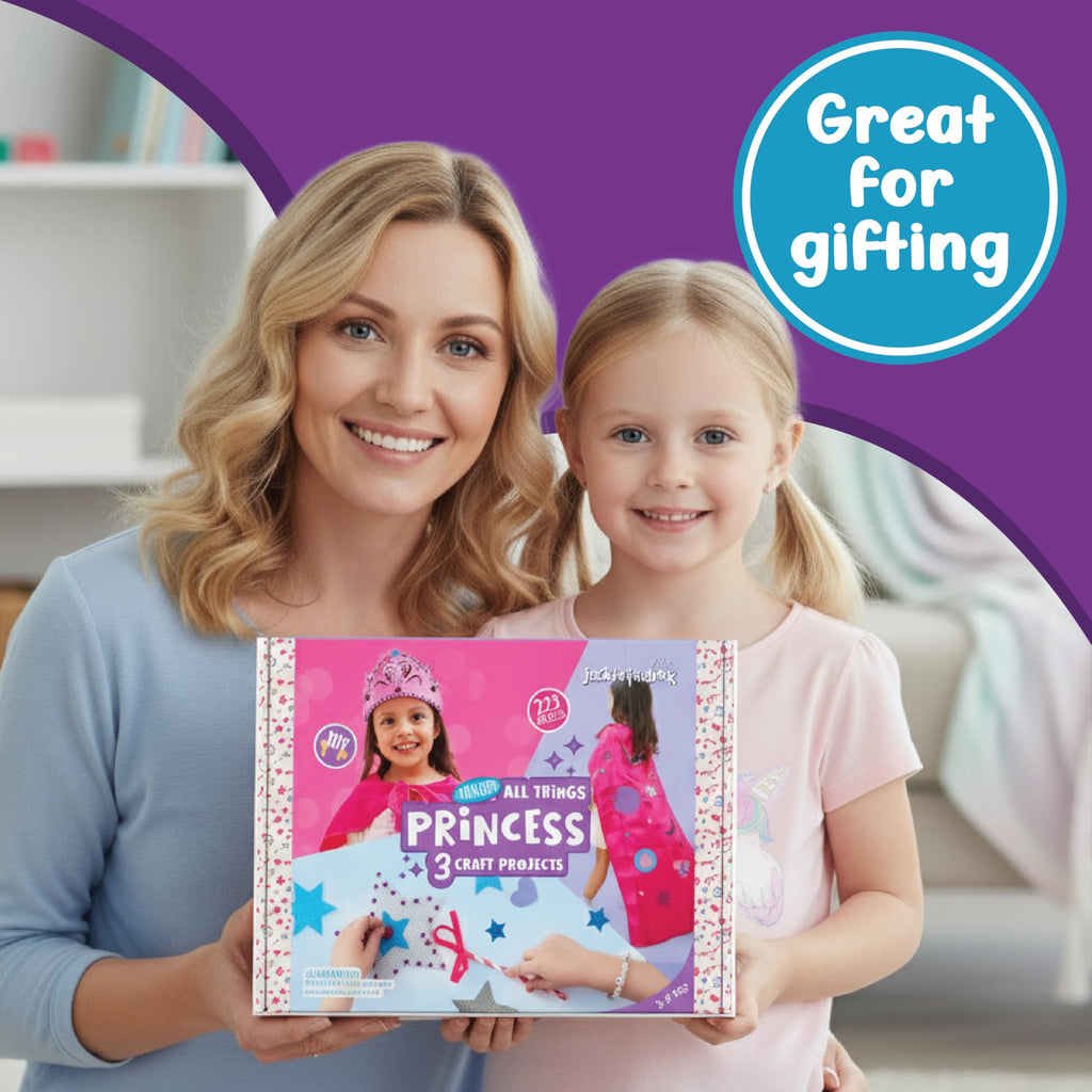 Princess Tiara Wand Cape Art Craft Kit P212921