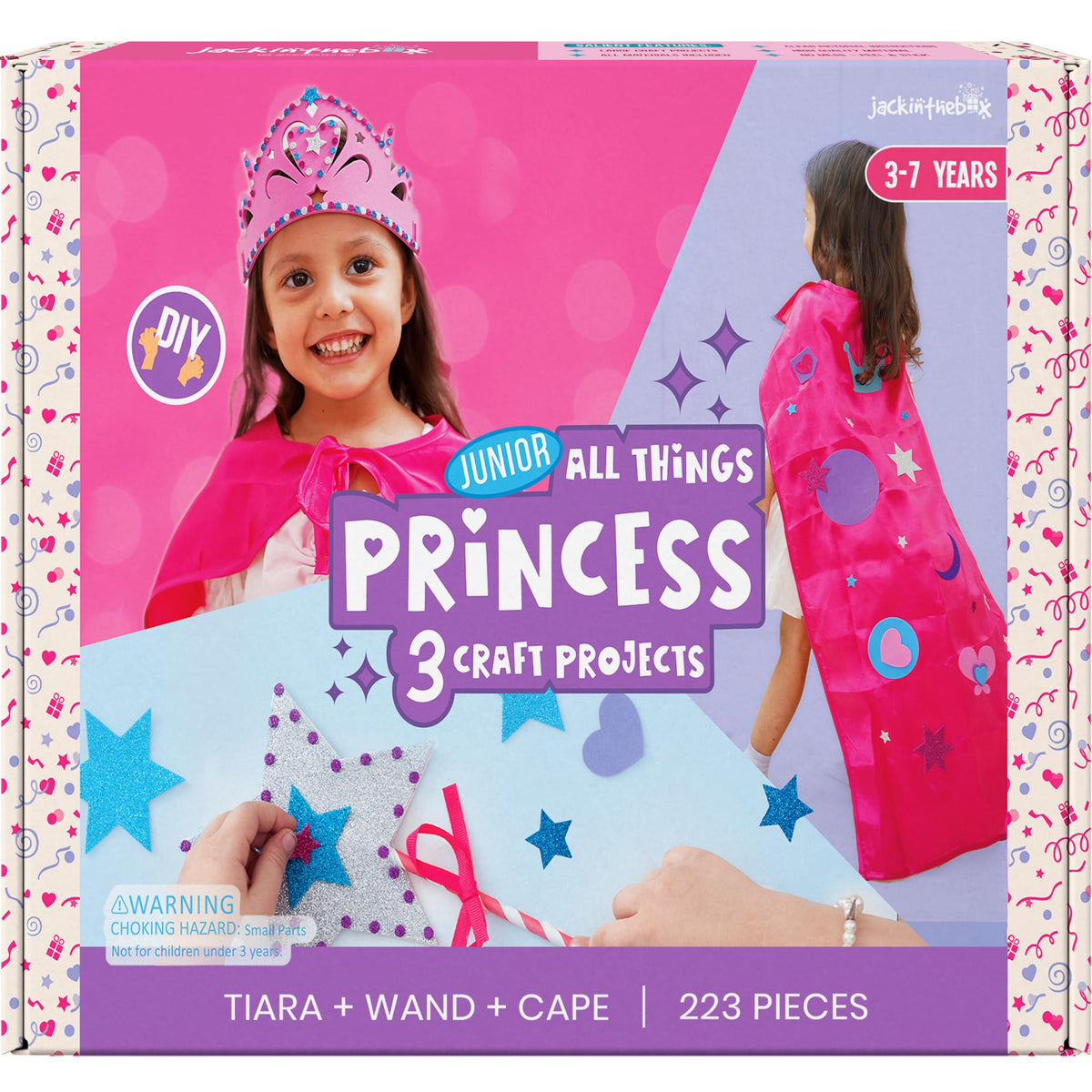 Princess Tiara Wand Cape Art Craft Kit P212921