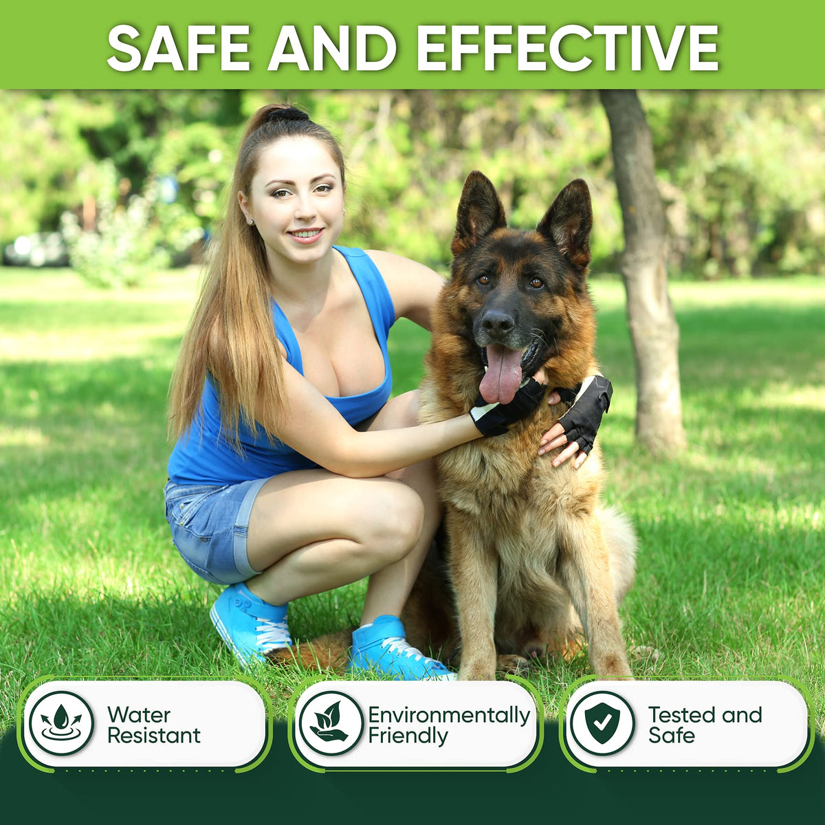 Adjustable Flea and Tick Prevention Dog Collar O430