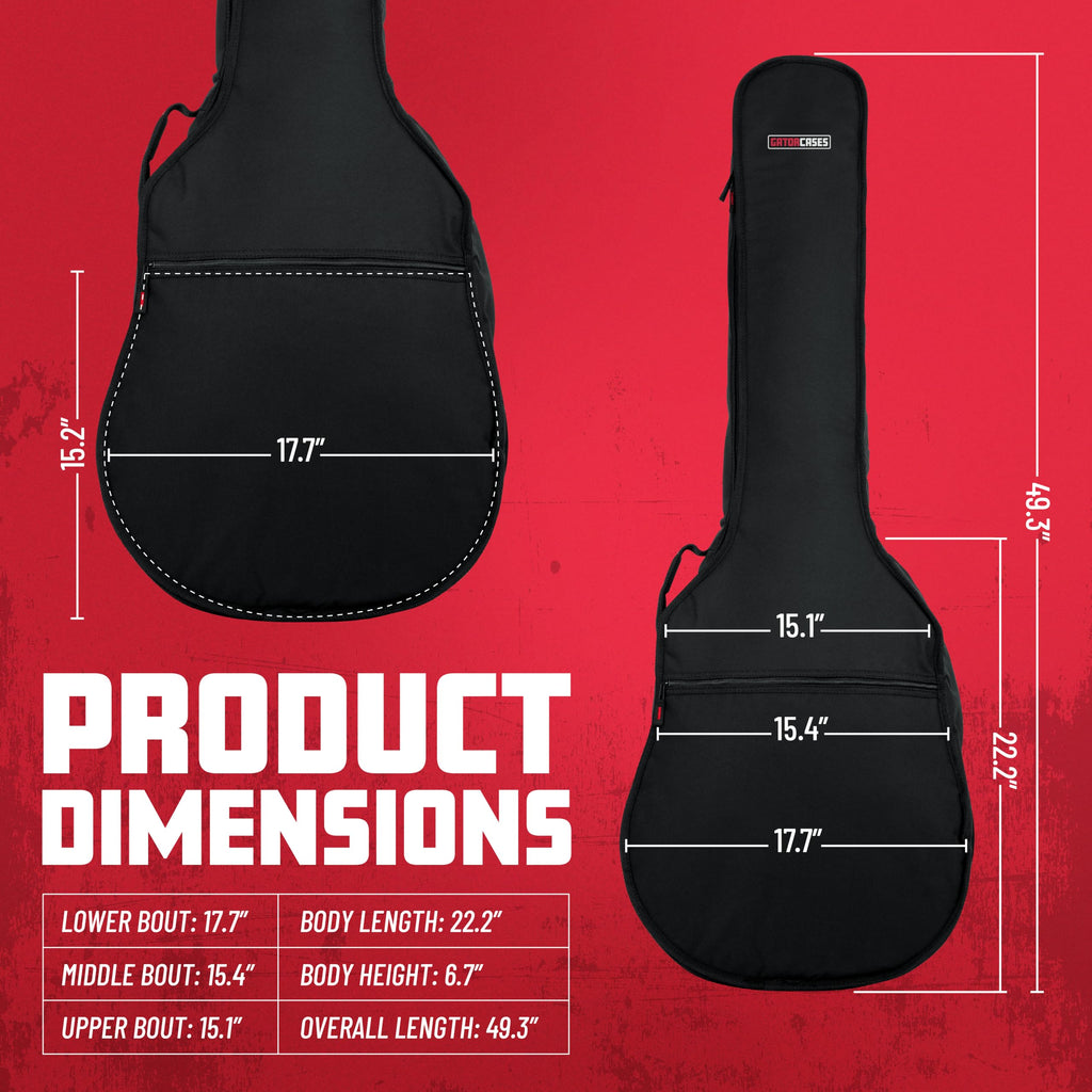 Foam Padded Acoustic Bass Guitar Gig Bag O91341