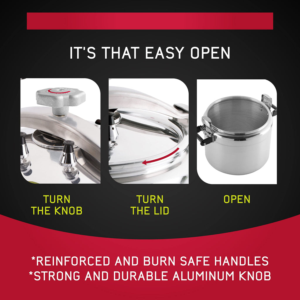 53-Quart Aluminum Pressure Cooker B818