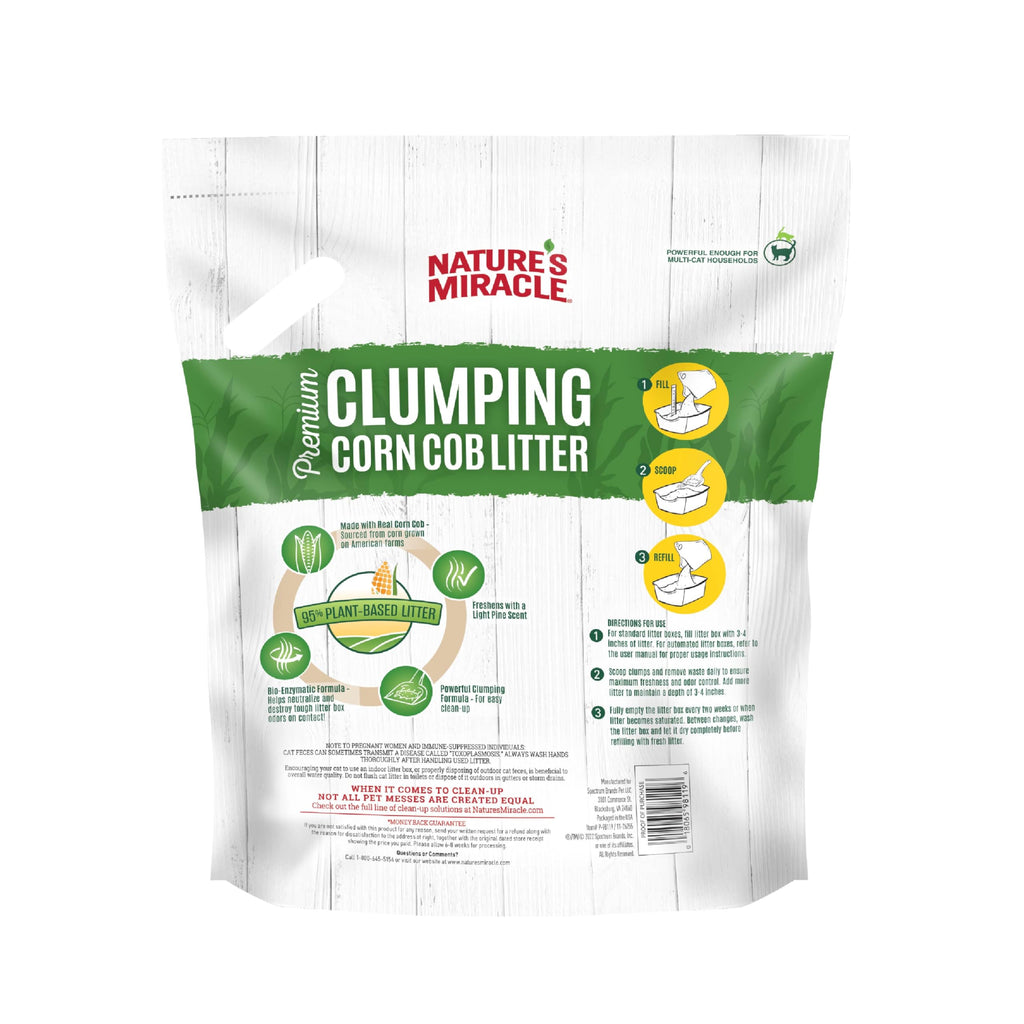 Clumping Corn Cob Cat Litter, 10 lbs M220424
