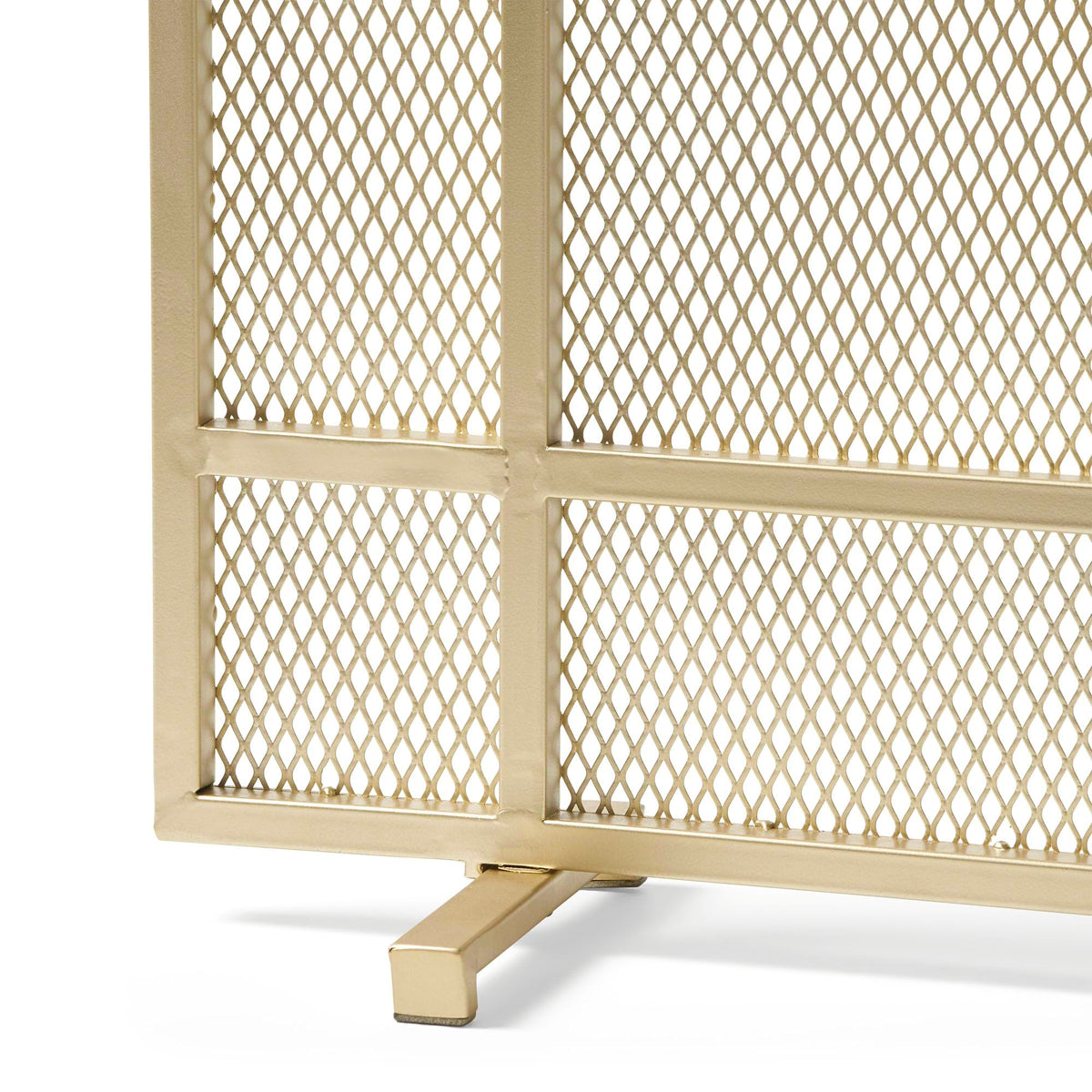 Black Metal Fireplace Screen K34251