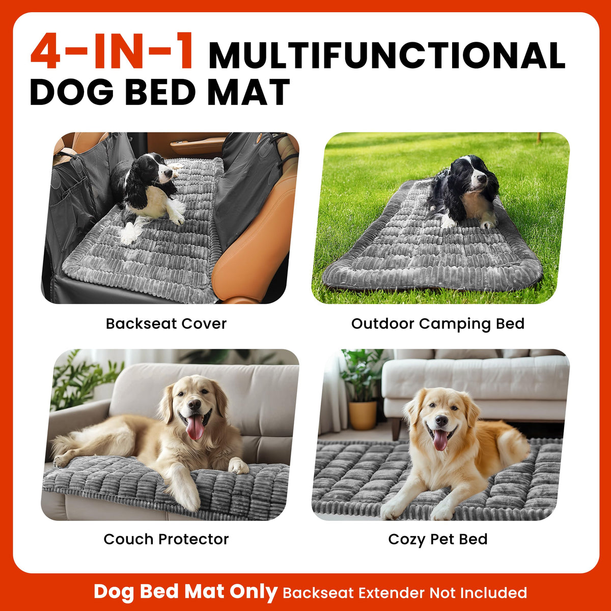 Dog Bed Mat for Car F858