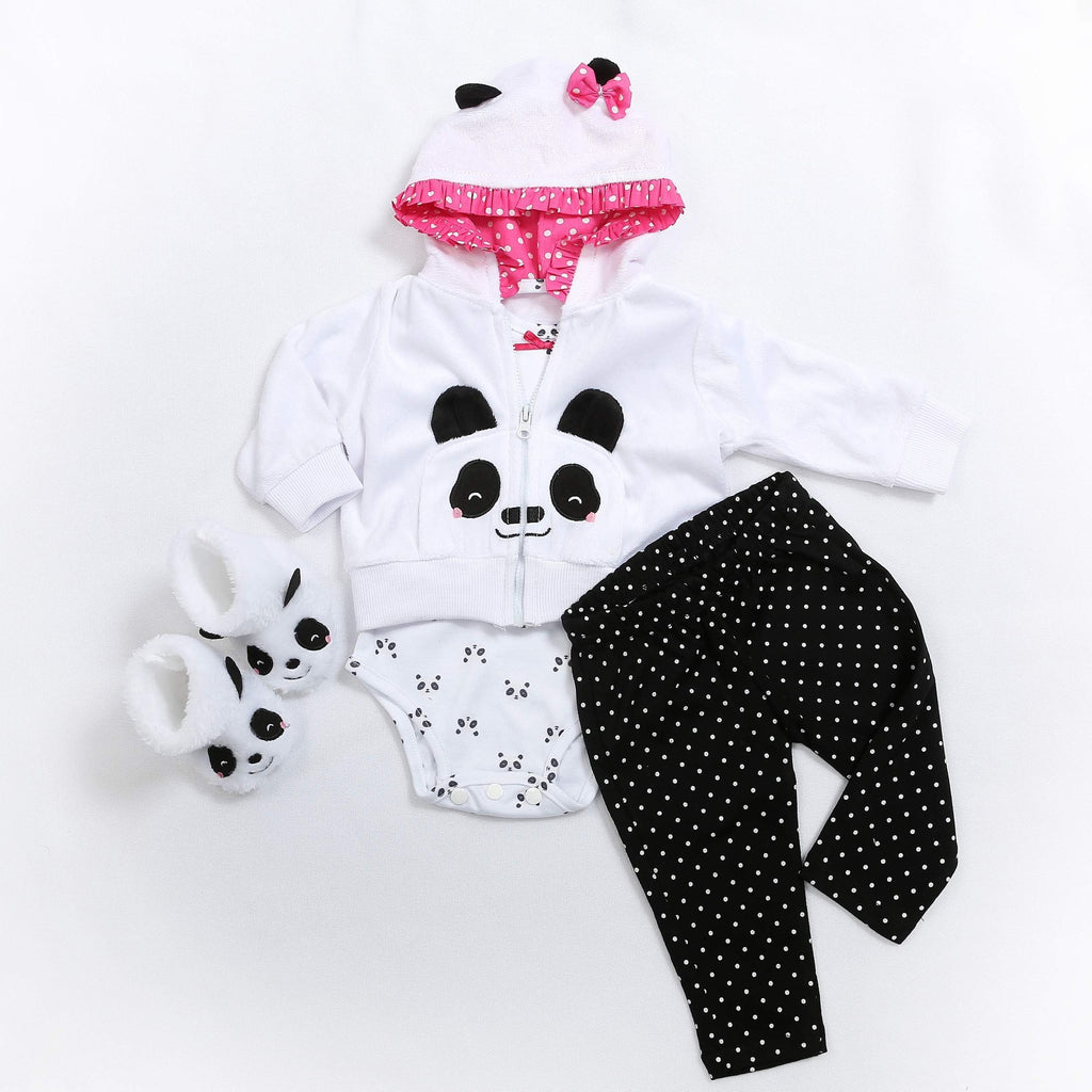Reborn Baby Doll Clothes 4 Pcs C1179