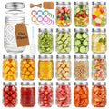 12 oz 20 Pack Mason Jars with Lids and Bands S85374