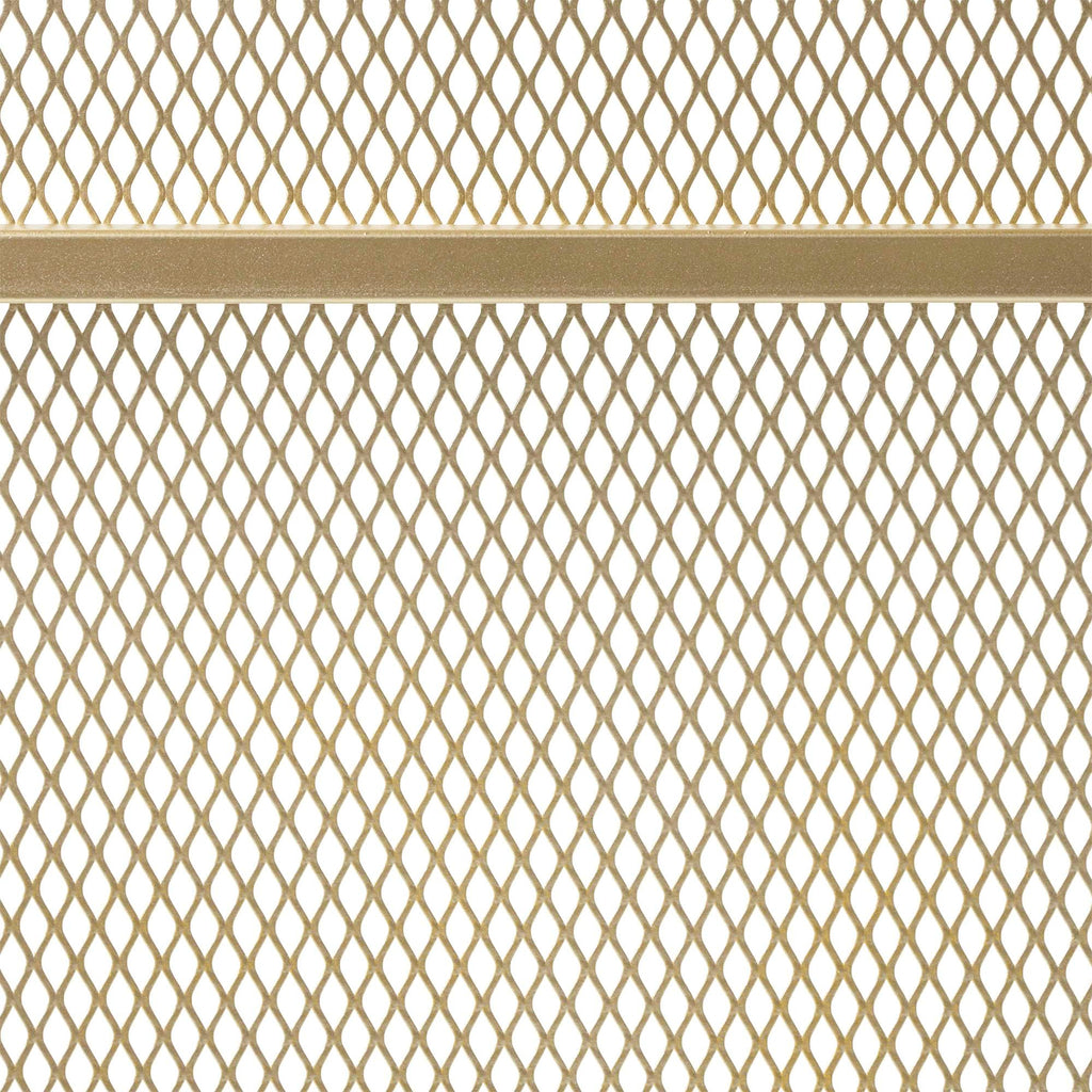 Black Metal Fireplace Screen K34251