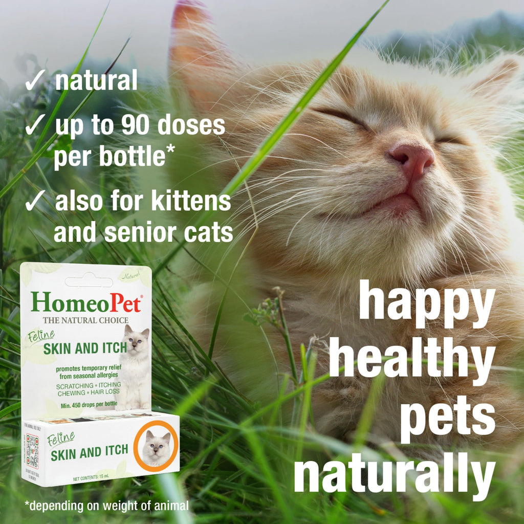 Feline Skin and Itch Supplement 15 Milliliters P832